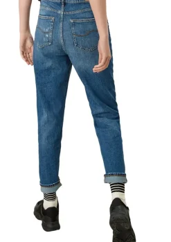 QS designed by 7/8 Jeans destroyed Details relaxed Fit blau S12  2115844