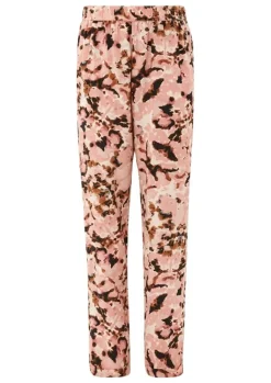 QS designed by Loose: Hose mit Allover-Print orange S13  2131199