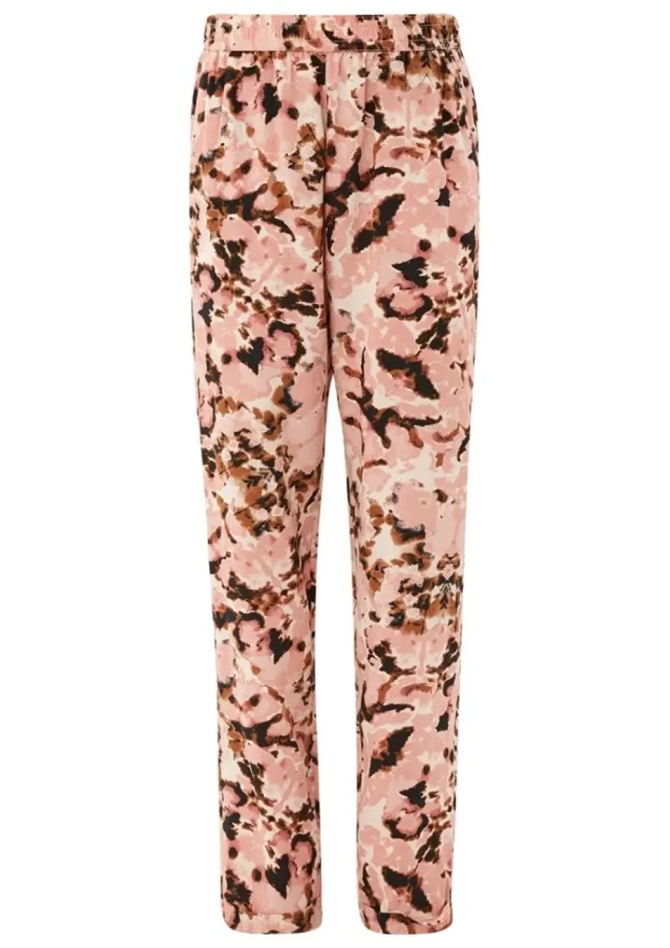 QS designed by Loose: Hose mit Allover-Print orange S13 2131199
