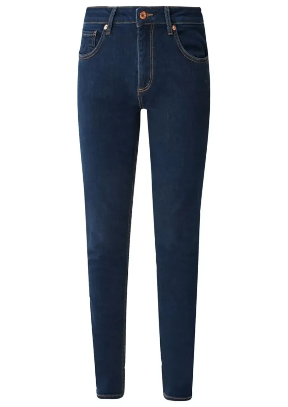 QS designed by Slim Jeans Baumwollstretch 5- Pocket-Form blau S22 2119182