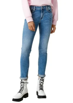 QS designed by Slim Jeans mit schmalem Bein 2111327