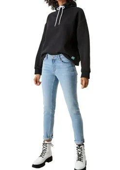 QS designed by Slim Jeans mit schmalem Bein 2111327