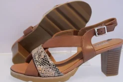 Regarde Le Ciel Sandalette braun CARMEN-02