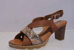 Regarde Le Ciel Sandalette braun CARMEN-02
