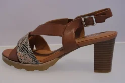 Regarde Le Ciel Sandalette braun CARMEN-02