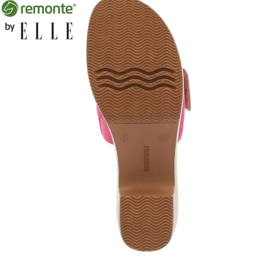 Remonte by ELLE Pantolette magenta pink Rauleder S14 D0N56-31