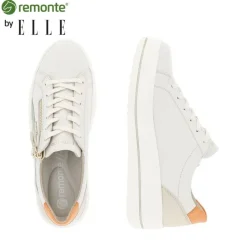 Remonte by ELLE Sneaker Leder creme glitzer S14  D1C01-81