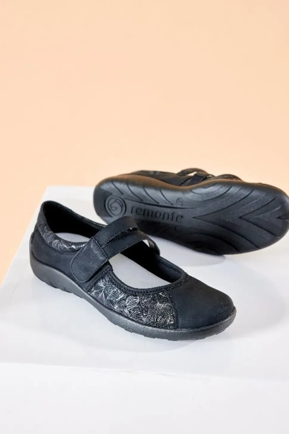 Remonte Damen Ballerinas schwarz S13 R3510-03