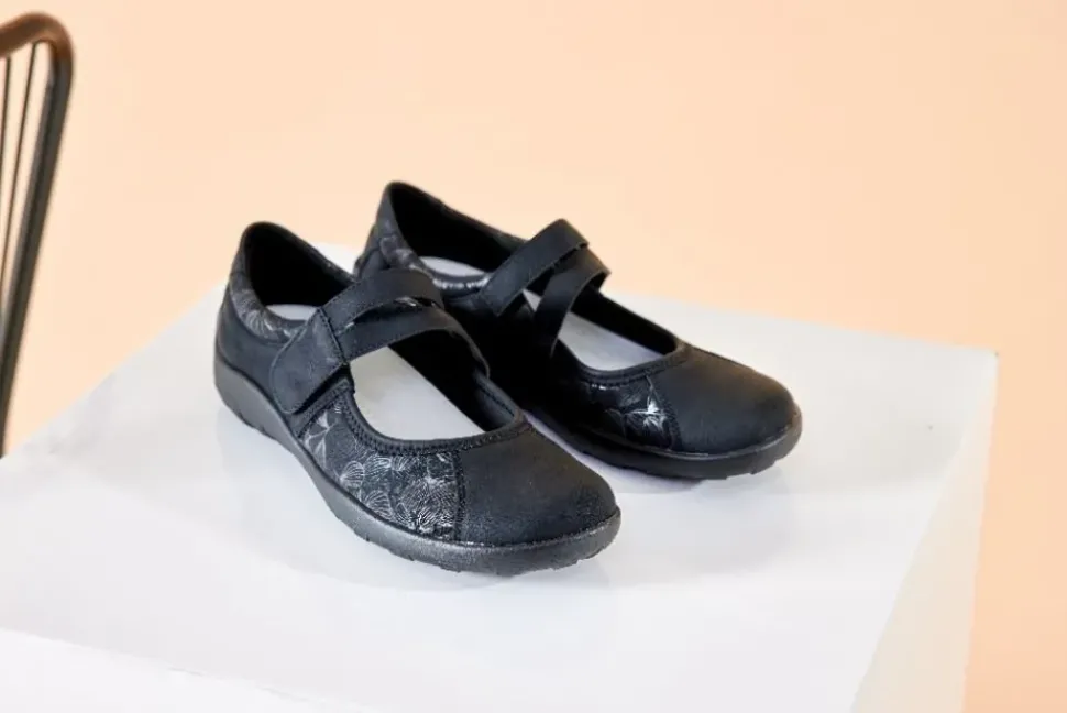 Remonte Damen Ballerinas schwarz S13 R3510-03