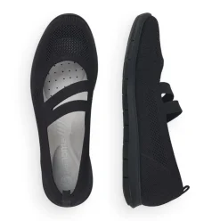 Remonte Damen Ballerinas schwarz R7102-01