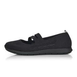 Remonte Damen Ballerinas schwarz R7102-01