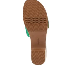 Remonte Damen Pantolette Zierschnalle Klettverschluss grün S14 D0N56-52