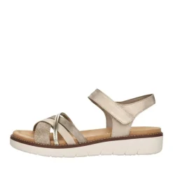 remonte Damen Riemchensandalen silber-metallic D2058-90
