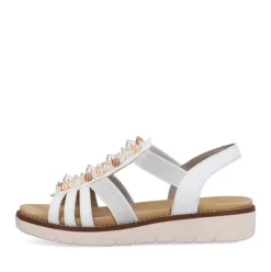 Remonte Damen Riemchensandalen edelweiß S13 D2047-80