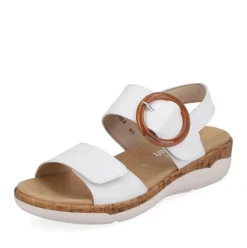Remonte Damen Riemchensandalen edelweiß S13 R6853-80