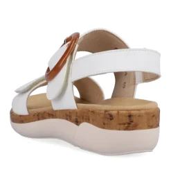 Remonte Damen Riemchensandalen edelweiß S13 R6853-80