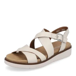 Remonte Damen Riemchensandalen hellbeige S13  D2060-60