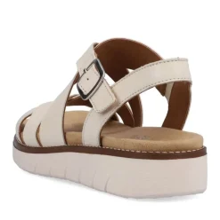Remonte Damen Riemchensandalen hellbeige S13  D2060-60