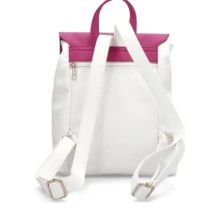 Remonte Damen Rucksack weiß pink S14 Q0526-80