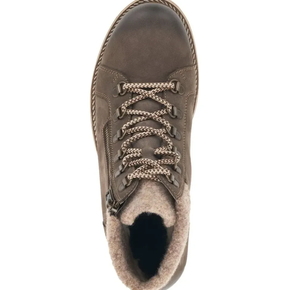 Remonte Damen Schnürboots Schnürstiefelette TEX- Membran robust braun S22 D7478-45