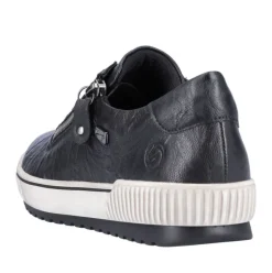 Remonte Damen Schnürer Sneaker Leder TEX- Membrane schwarz S22 D0700-00