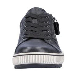 Remonte Damen Schnürer Sneaker Leder TEX- Membrane schwarz S22 D0700-00