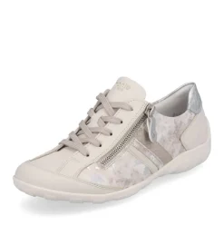 Remonte Damen Schnürschuhe hellbeige S13 R3407-60
