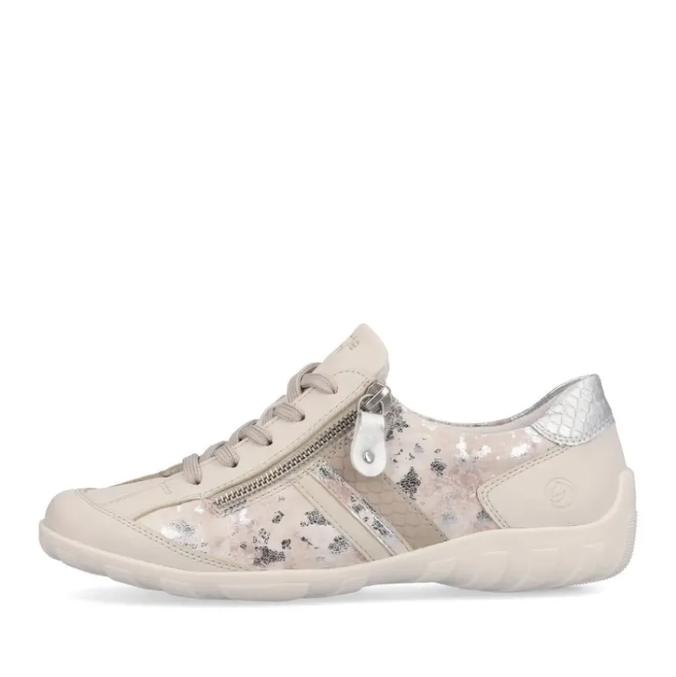 Remonte Damen Schnürschuhe hellbeige S13 R3407-60