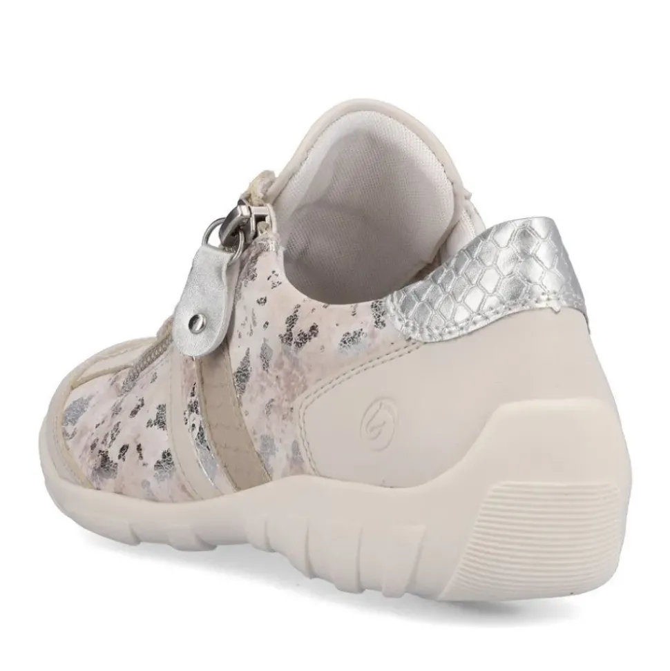 Remonte Damen Schnürschuhe hellbeige S13 R3407-60
