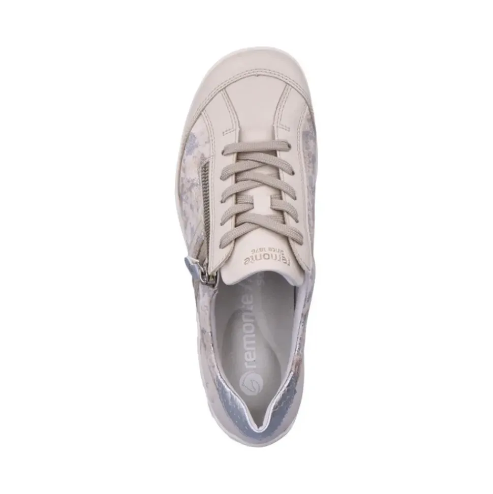 Remonte Damen Schnürschuhe hellbeige S13 R3407-60