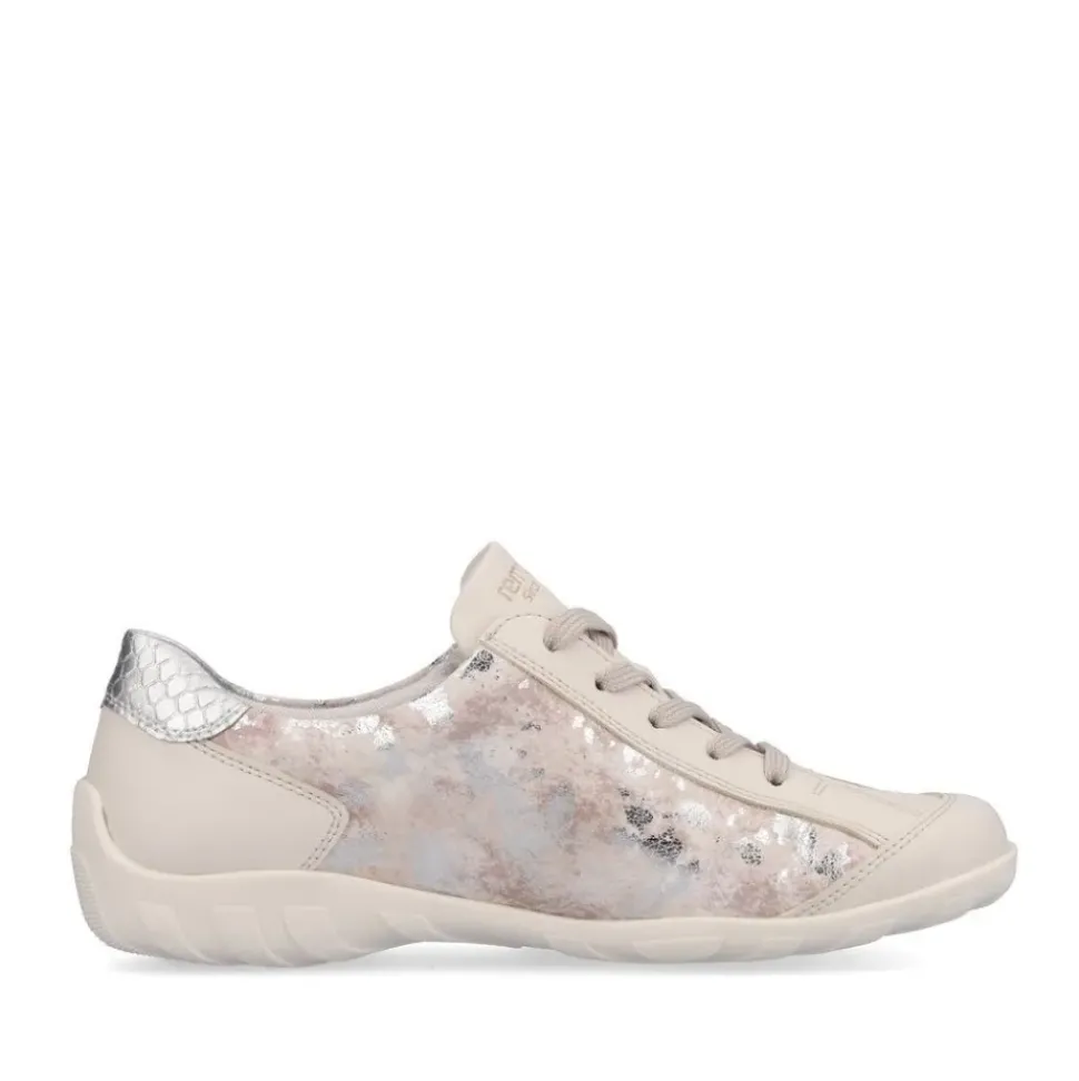 Remonte Damen Schnürschuhe hellbeige S13 R3407-60