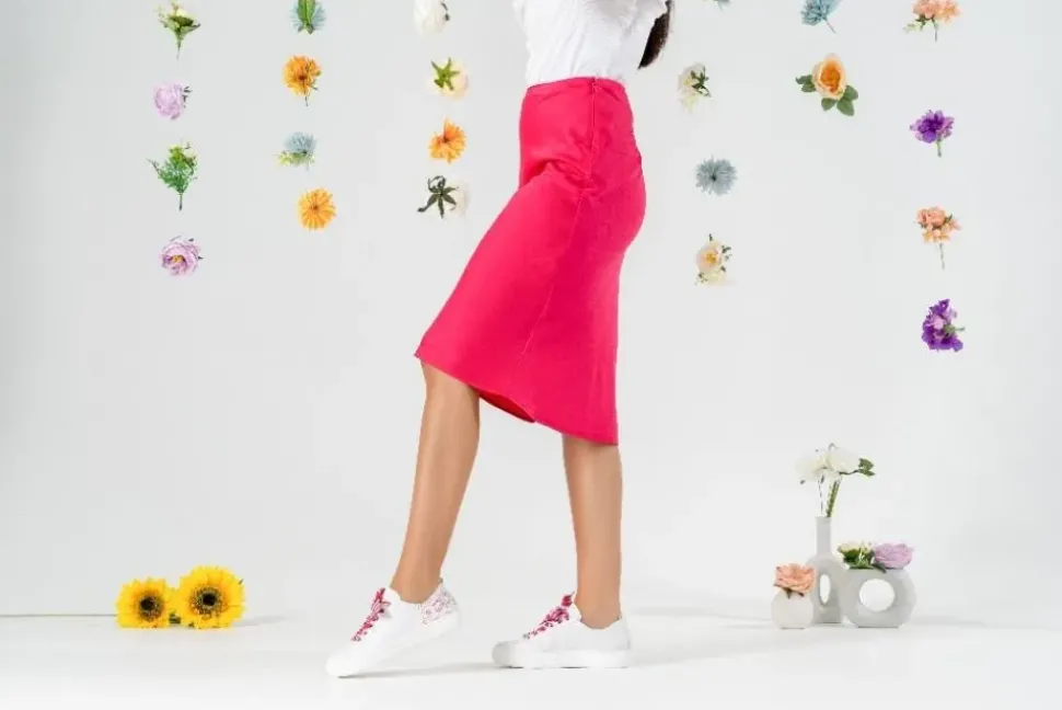 Remonte Damen Sneaker bunte Schnürsenkel weiß S12 D0900-82