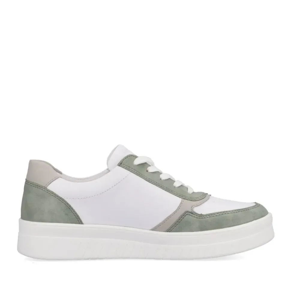Remonte Damen Sneaker edelweiß-mintgrün S13 D0J01-80