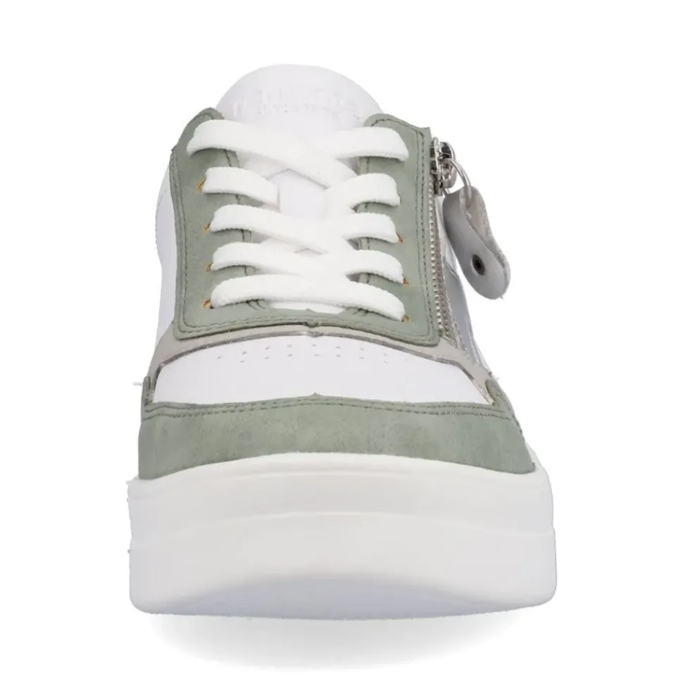 Remonte Damen Sneaker edelweiß-mintgrün S13 D0J01-80