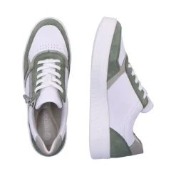 Remonte Damen Sneaker edelweiß-mintgrün S13 D0J01-80