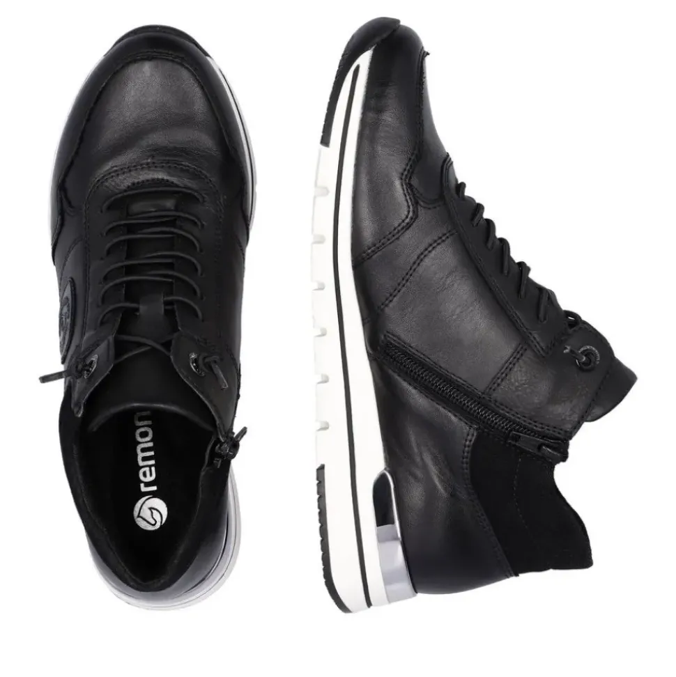 Remonte Damen Sneaker High Leder Wechselfußbett S23 R6771-01