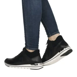 Remonte Damen Sneaker High Leder Wechselfußbett S23 R6771-01
