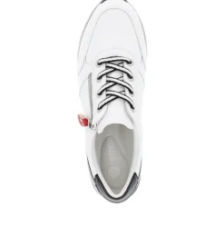 Remonte Damen Sneaker Leder Wechselfußbett Plateausohle weiß S14 D1312-82