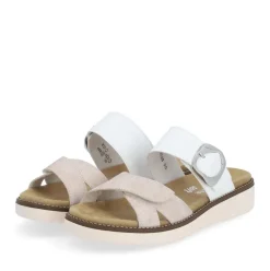 Remonte Pantolette Wechselfußbett rosegold - weiß S14 D2048-90