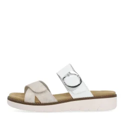 Remonte Pantolette Wechselfußbett rosegold - weiß S14 D2048-90