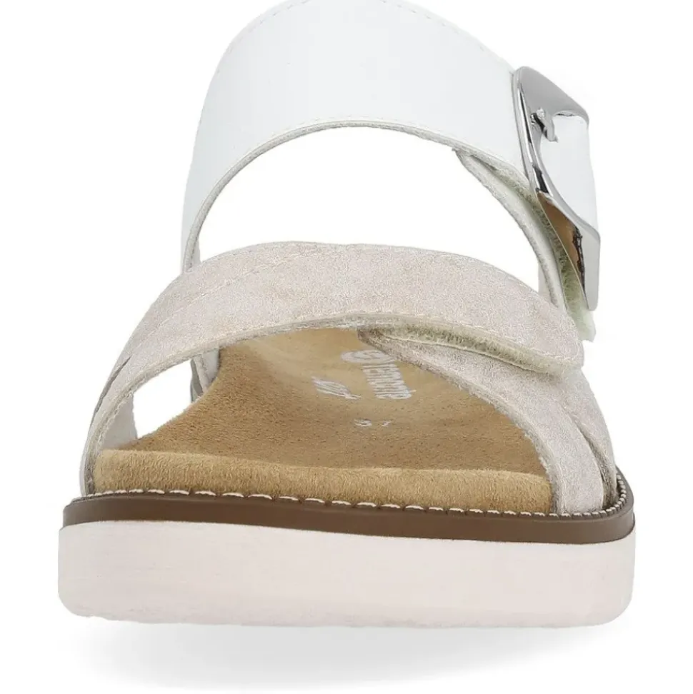 Remonte Pantolette Wechselfußbett rosegold - weiß S14 D2048-90