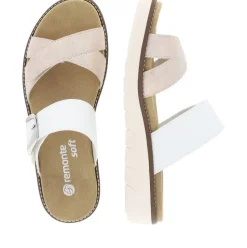 Remonte Pantolette Wechselfußbett rosegold - weiß S14 D2048-90