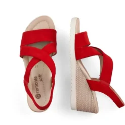 Remonte Sandalette rot D3446