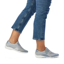 Remonte Schnürschuhe himmelblau S13 R3403-14