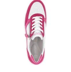 Remonte Sneaker Leder Reißverschluss pink fuchsia S14 D1C00-81