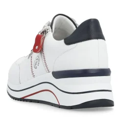 Remonte Sneaker Leder Wechselfußbett weiß S14 D0T04-81