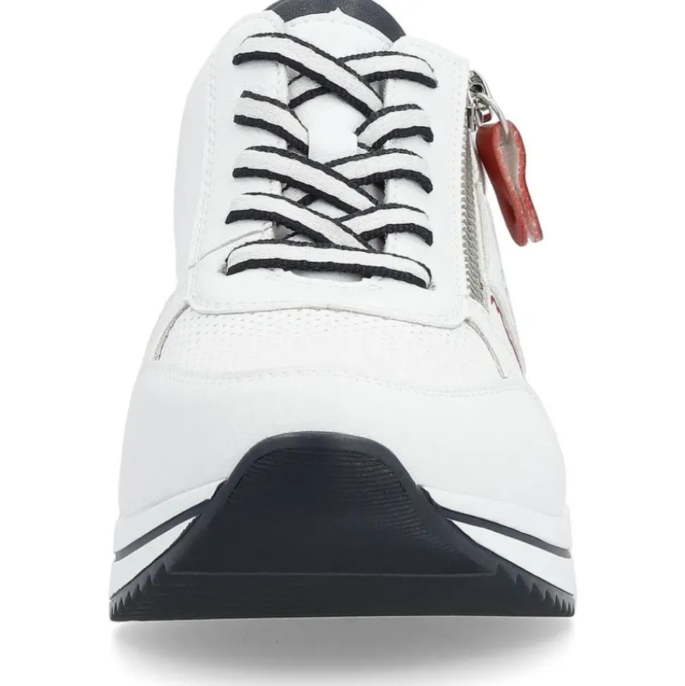 Remonte Sneaker Leder Wechselfußbett weiß S14 D0T04-81