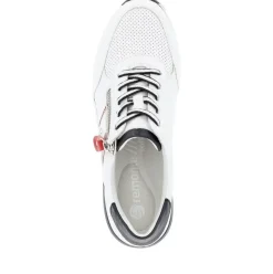 Remonte Sneaker Leder Wechselfußbett weiß S14 D0T04-81
