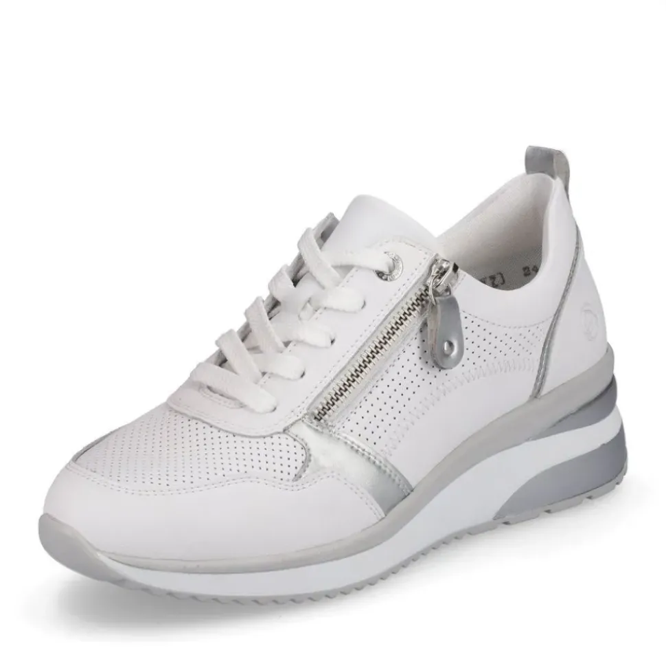 Remonte Sneaker weiß Reißverschluss S13 D2409-80
