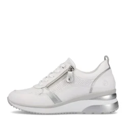 Remonte Sneaker weiß Reißverschluss S13 D2409-80